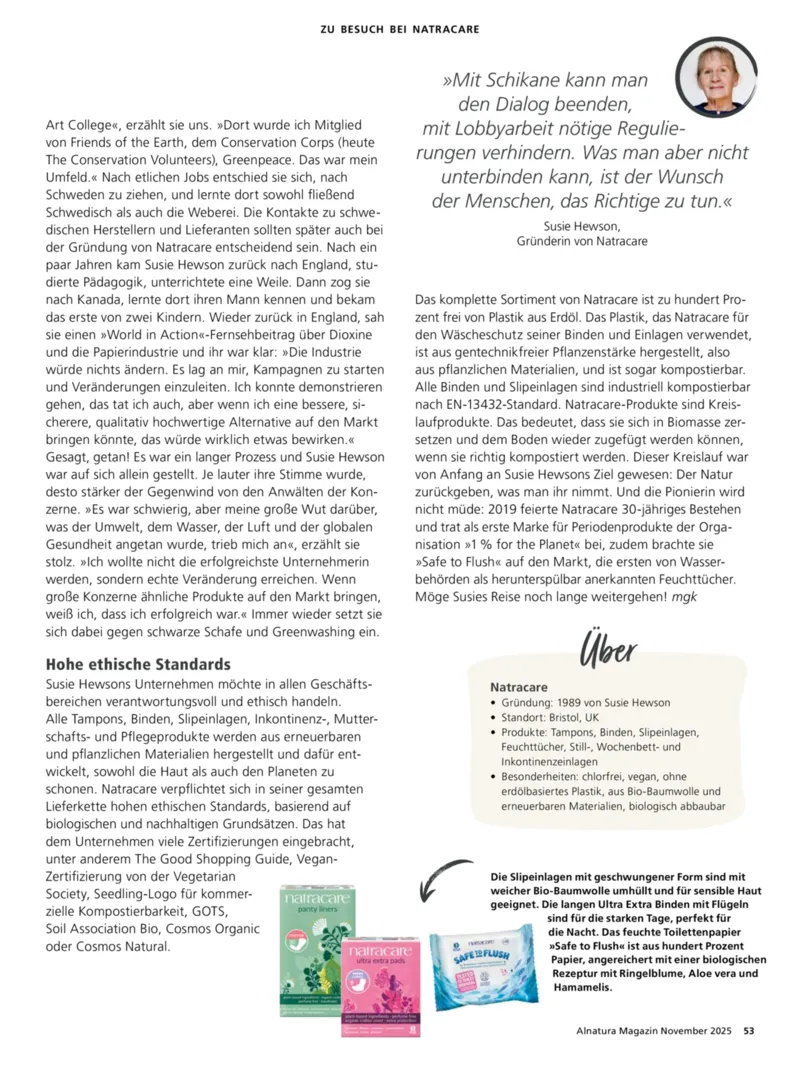 Alnatura Prospekt vom 01.11.2025, Seite 53