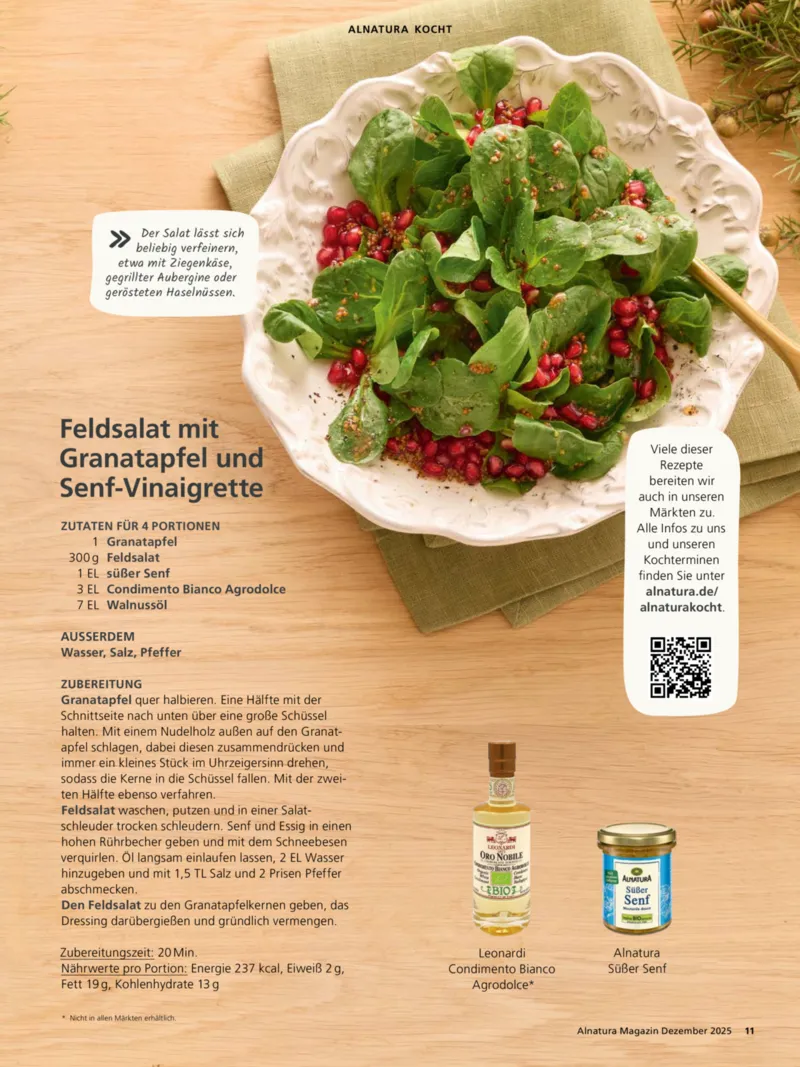 Alnatura Prospekt vom 01.12.2025, Seite 11