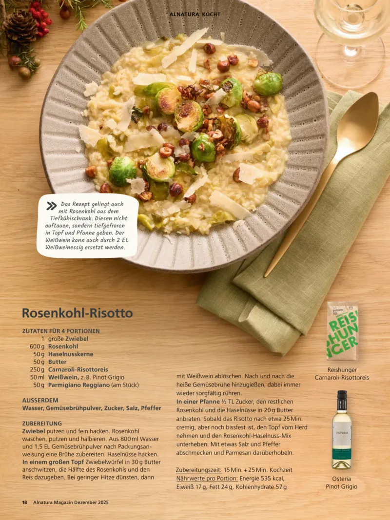 Alnatura Prospekt vom 01.12.2025, Seite 18