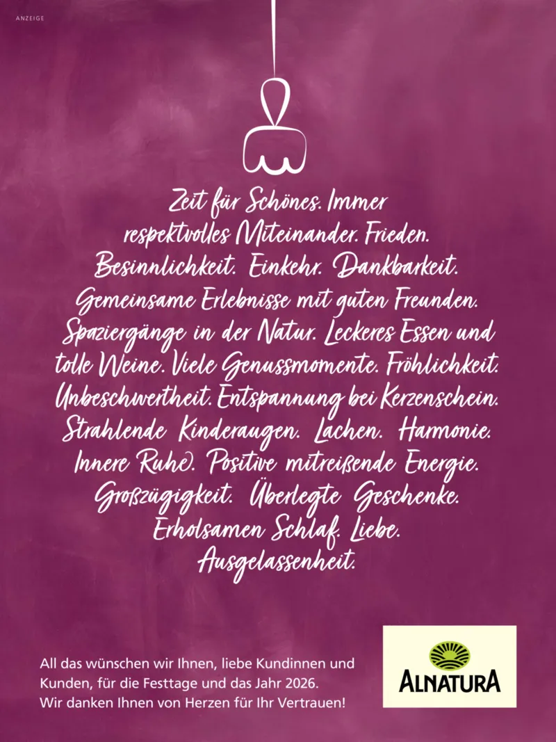 Alnatura Prospekt vom 01.12.2025, Seite 2