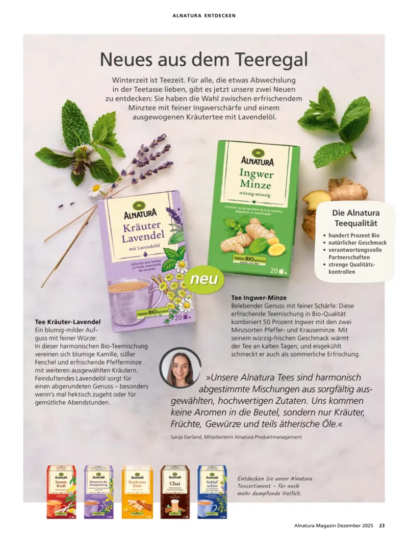 Alnatura Prospekt vom 01.12.2025, Seite 23