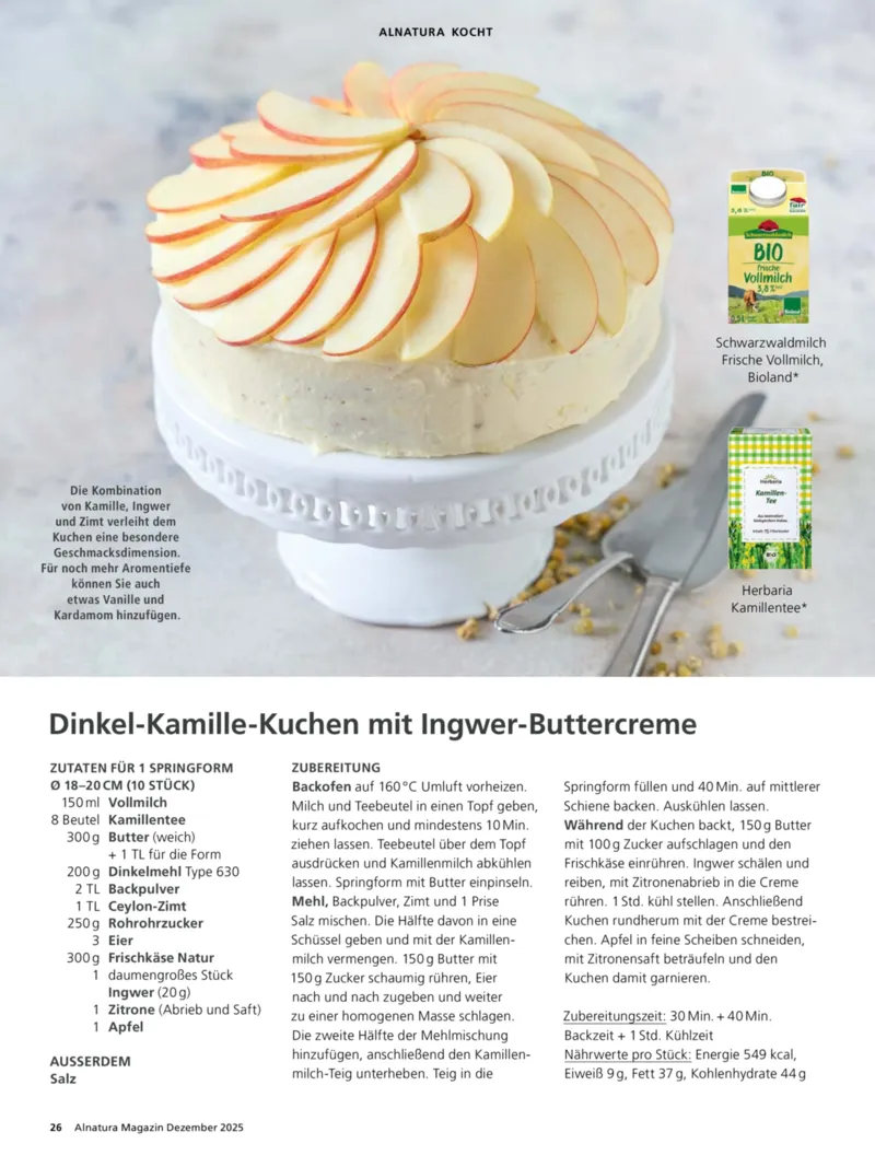 Alnatura Prospekt vom 01.12.2025, Seite 26