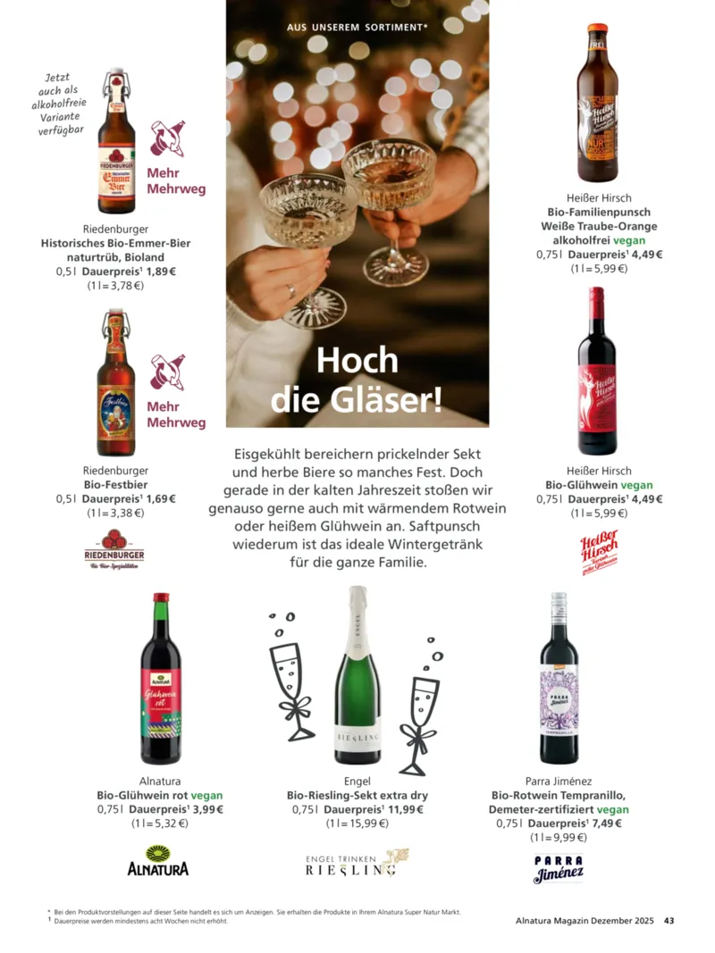 Alnatura Prospekt vom 01.12.2025, Seite 43