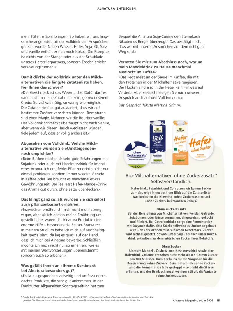 Alnatura Prospekt vom 01.01.2026, Seite 15