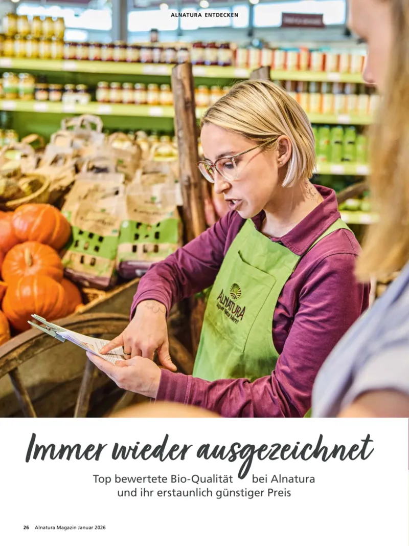 Alnatura Prospekt vom 01.01.2026, Seite 26