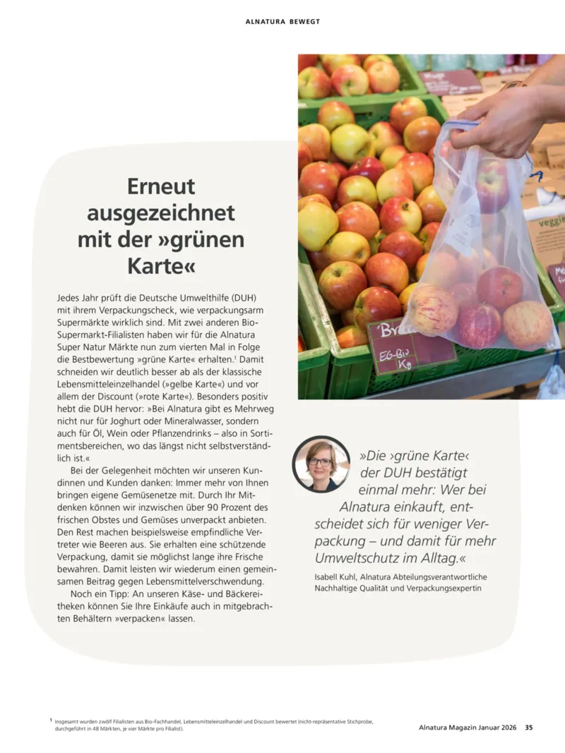 Alnatura Prospekt vom 01.01.2026, Seite 35