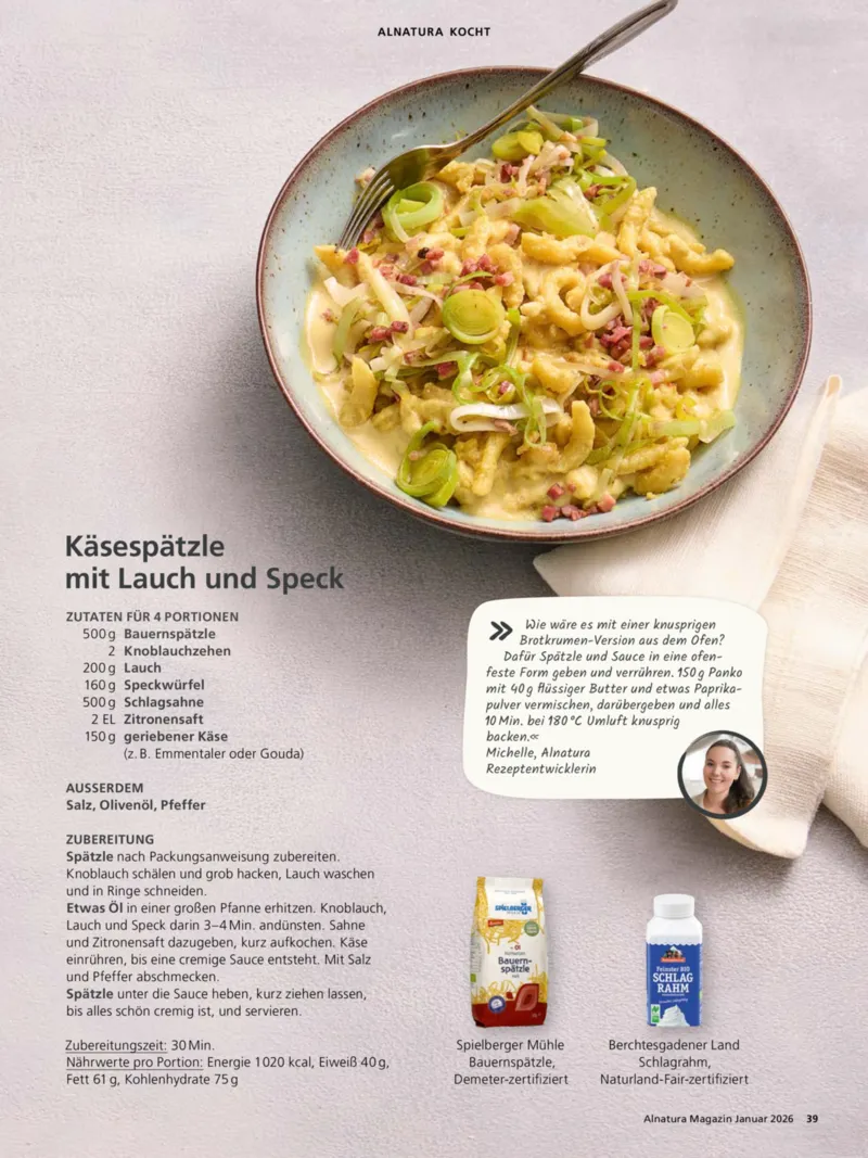 Alnatura Prospekt vom 01.01.2026, Seite 39
