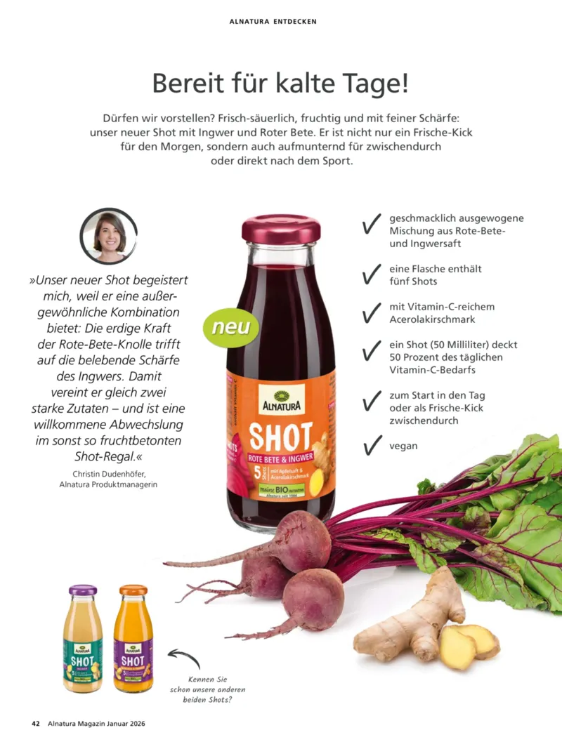 Alnatura Prospekt vom 01.01.2026, Seite 42