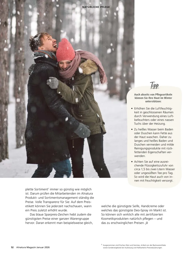 Alnatura Prospekt vom 01.01.2026, Seite 52