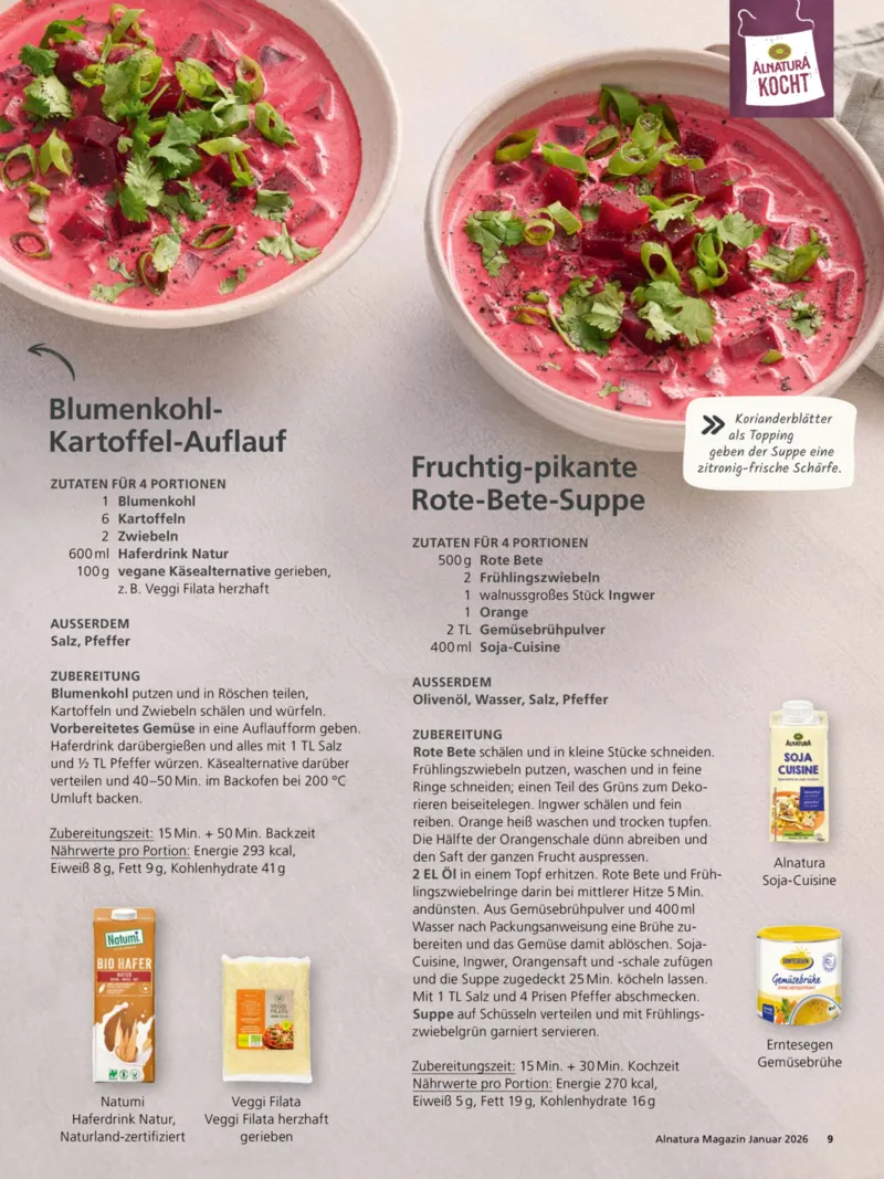 Alnatura Prospekt vom 01.01.2026, Seite 9