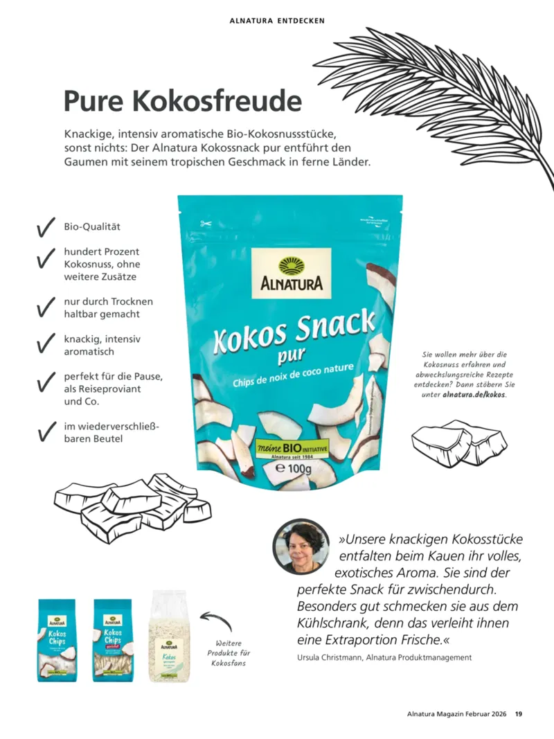 Alnatura Prospekt vom 01.02.2026, Seite 19