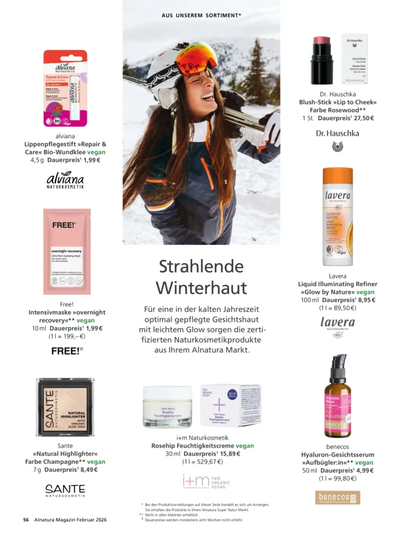 Alnatura Prospekt vom 01.02.2026, Seite 56