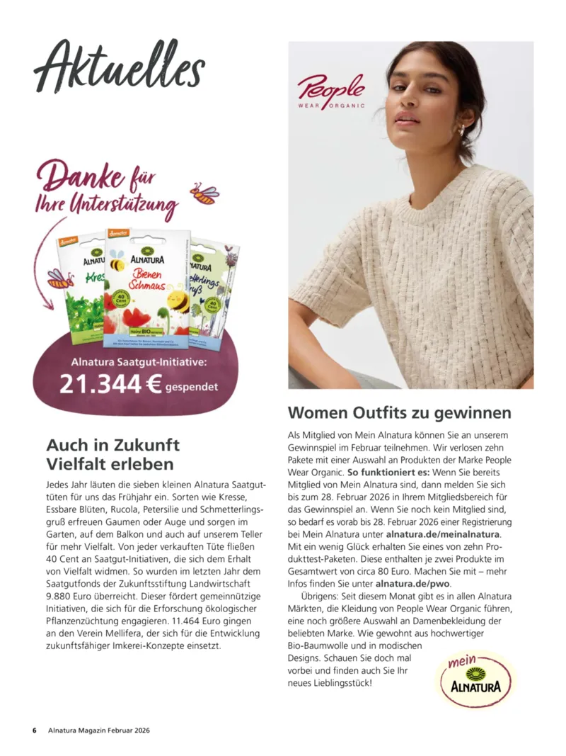 Alnatura Prospekt vom 01.02.2026, Seite 6