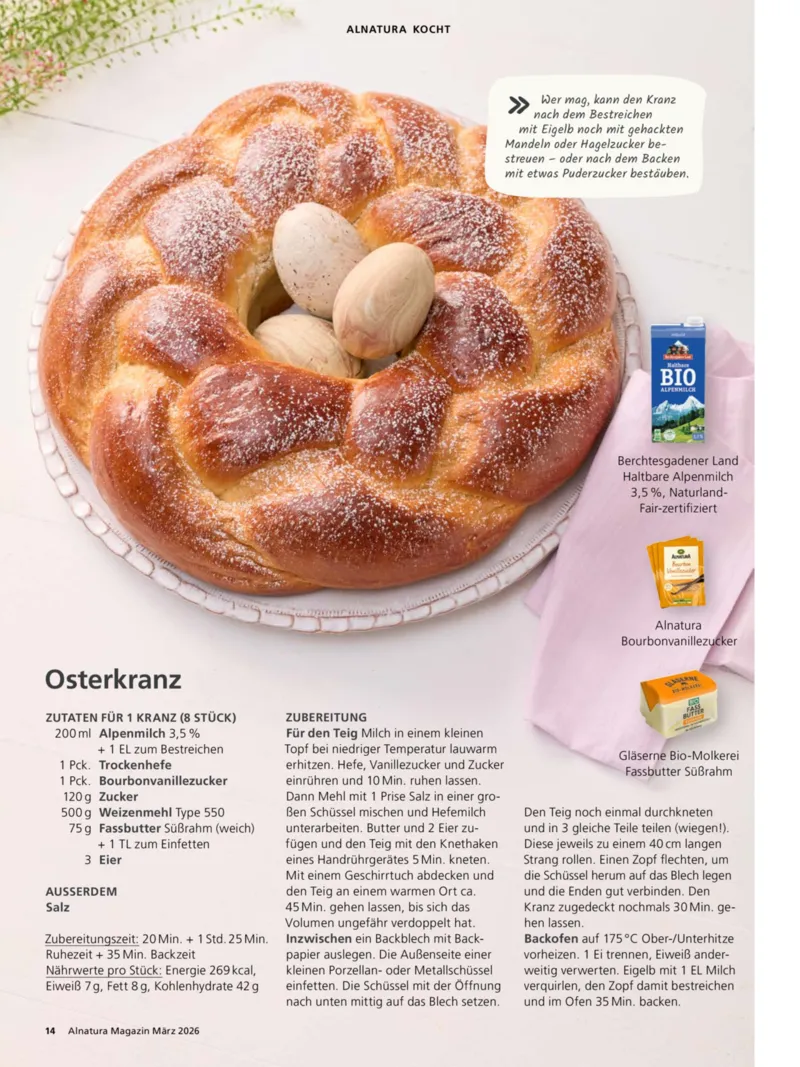 Alnatura Prospekt vom 01.03.2026, Seite 14
