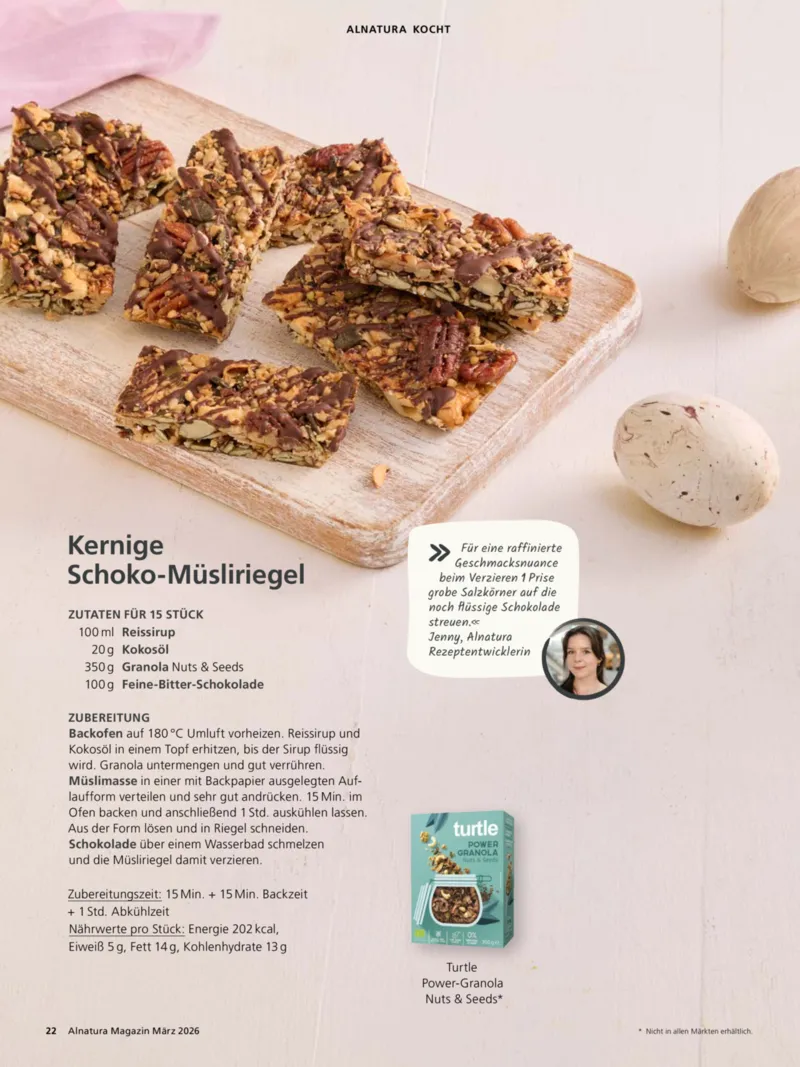 Alnatura Prospekt vom 01.03.2026, Seite 22