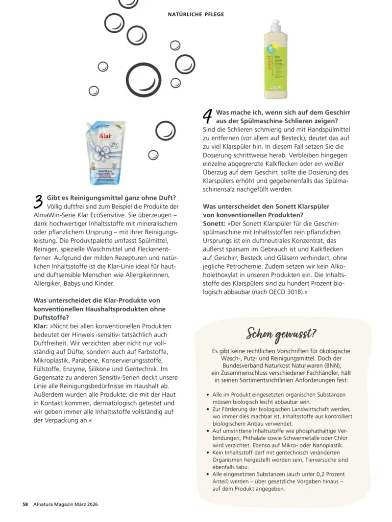 Alnatura Prospekt vom 01.03.2026, Seite 58