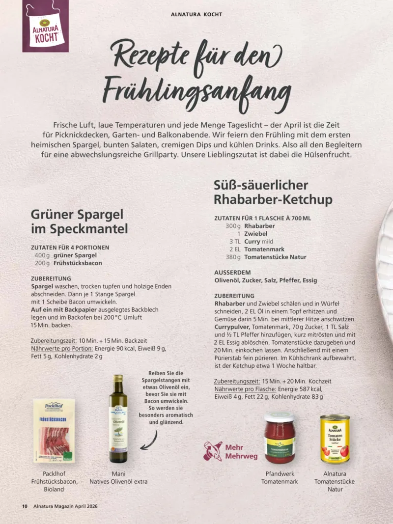 Alnatura Prospekt vom 01.04.2026, Seite 10