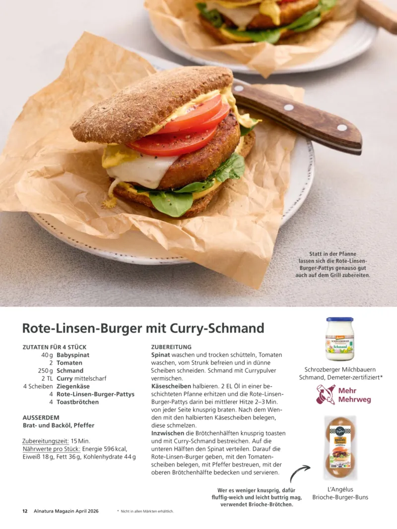 Alnatura Prospekt vom 01.04.2026, Seite 12