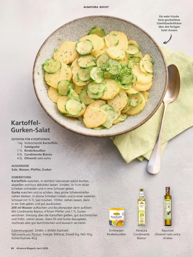 Alnatura Prospekt vom 01.04.2026, Seite 24