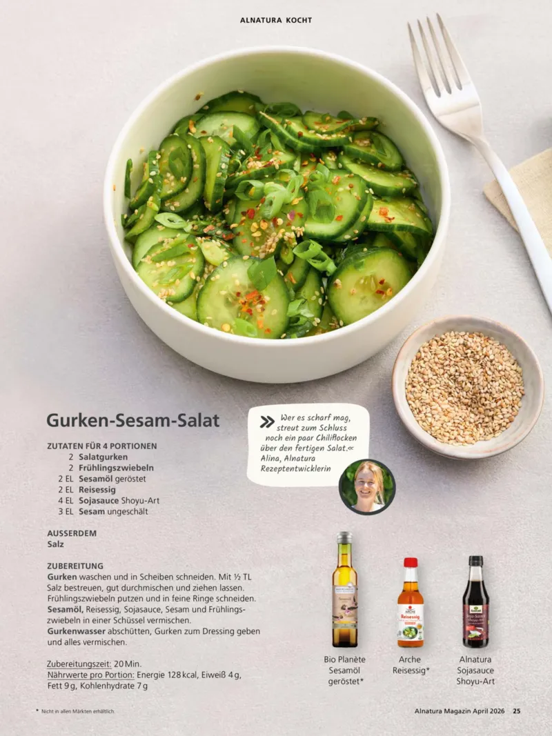 Alnatura Prospekt vom 01.04.2026, Seite 25
