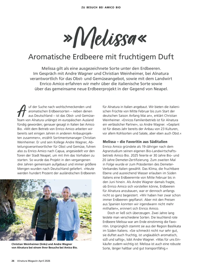 Alnatura Prospekt vom 01.04.2026, Seite 26