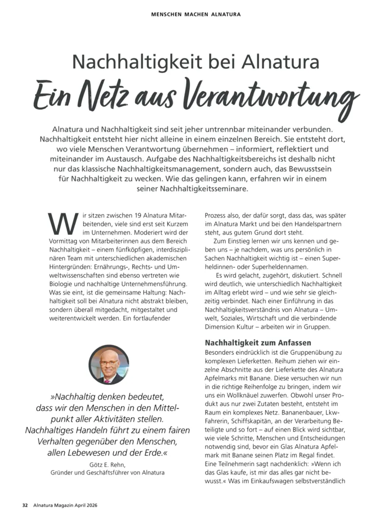 Alnatura Prospekt vom 01.04.2026, Seite 32