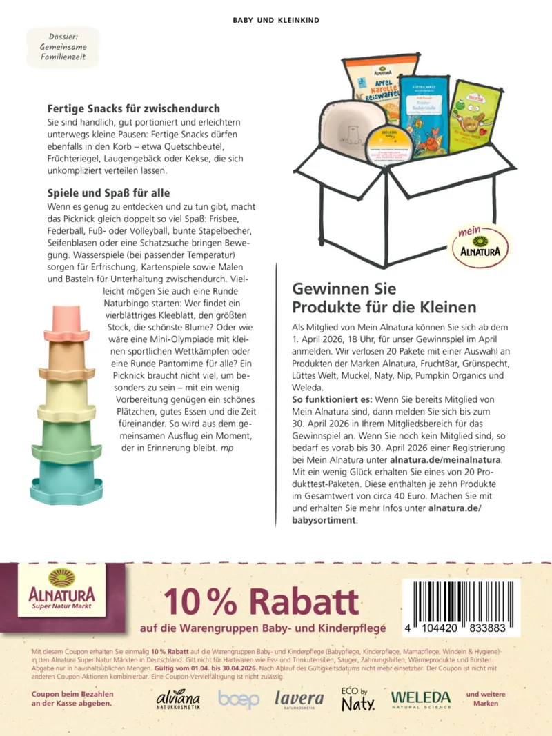 Alnatura Prospekt vom 01.04.2026, Seite 50