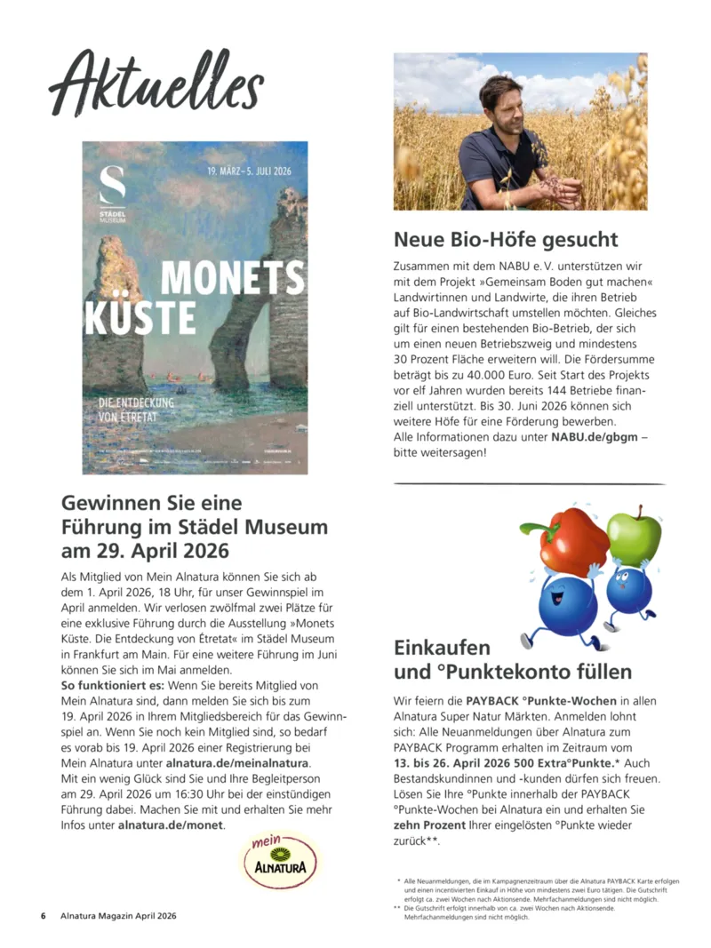 Alnatura Prospekt vom 01.04.2026, Seite 6