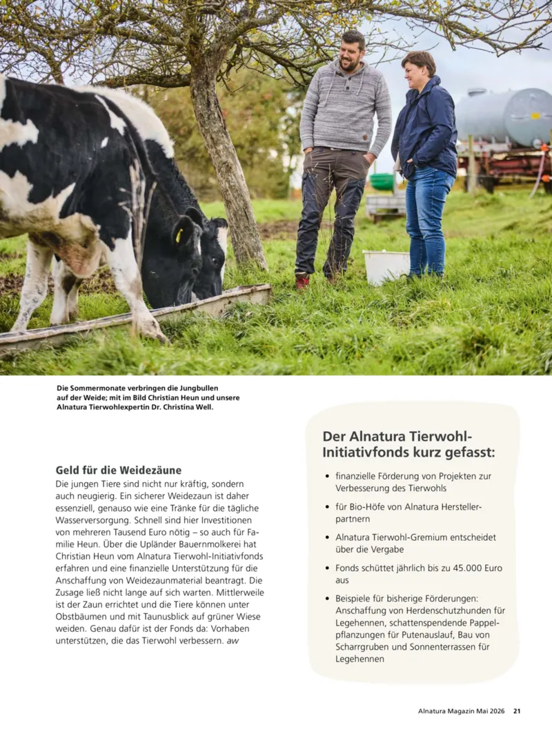 Alnatura Prospekt vom 01.05.2026, Seite 21