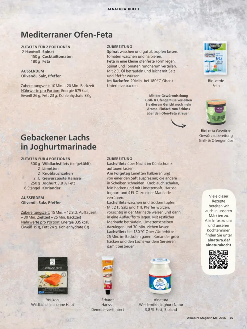Alnatura Prospekt vom 01.05.2026, Seite 25