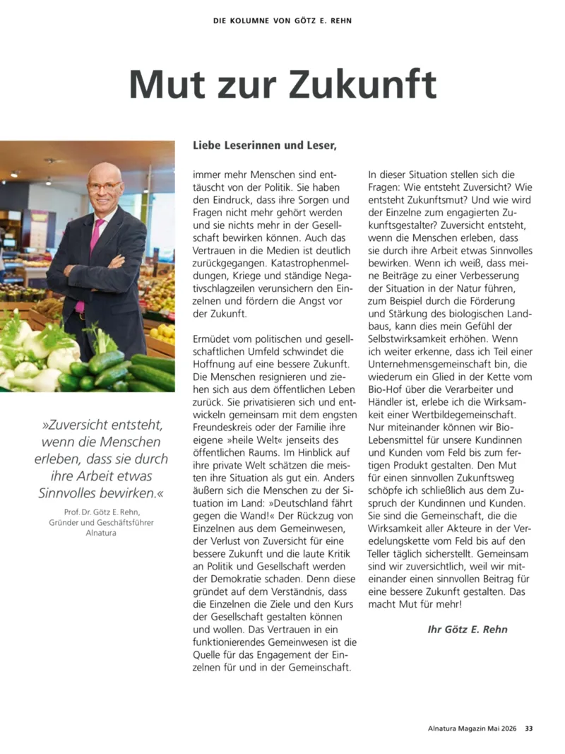 Alnatura Prospekt vom 01.05.2026, Seite 33