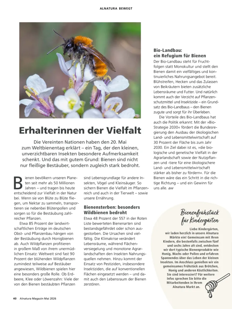 Alnatura Prospekt vom 01.05.2026, Seite 40