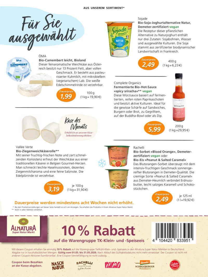 Alnatura Prospekt vom 01.05.2026, Seite 41