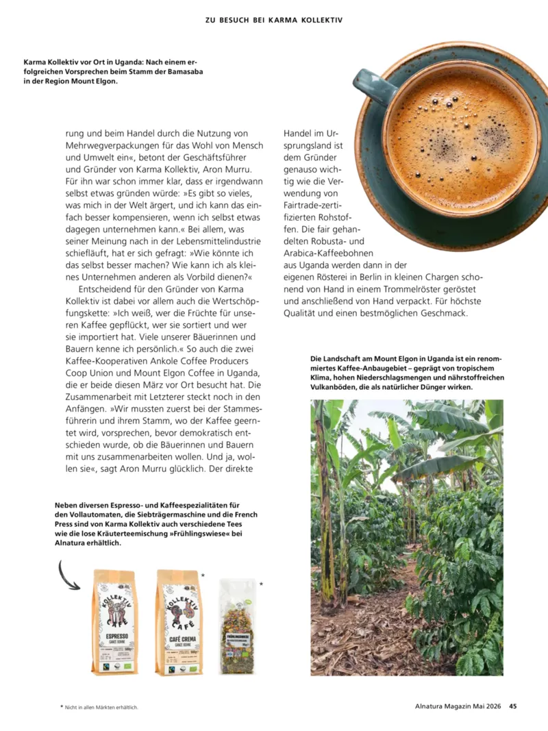 Alnatura Prospekt vom 01.05.2026, Seite 45