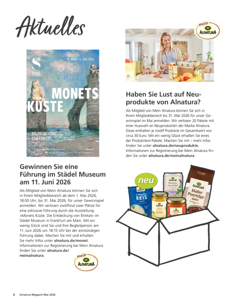 Alnatura Prospekt vom 01.05.2026, Seite 6