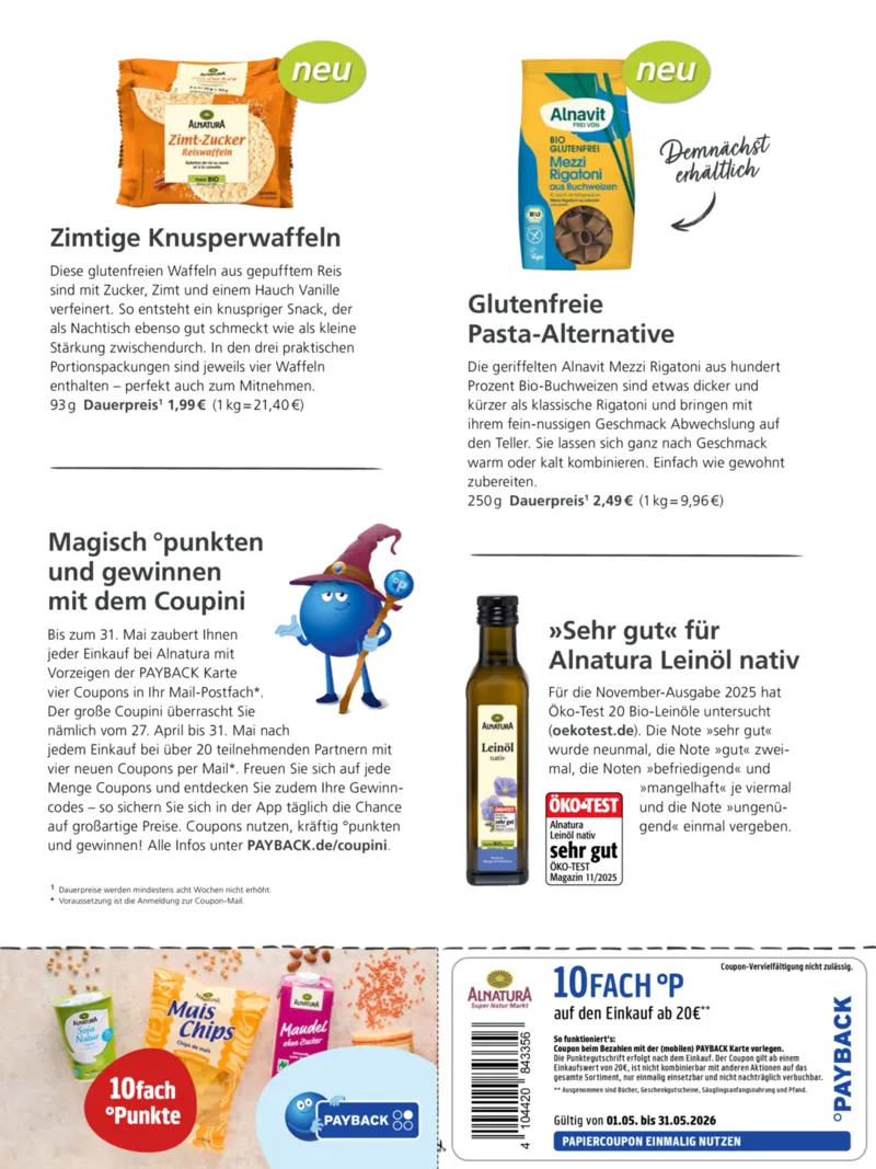 Alnatura Prospekt vom 01.05.2026, Seite 7