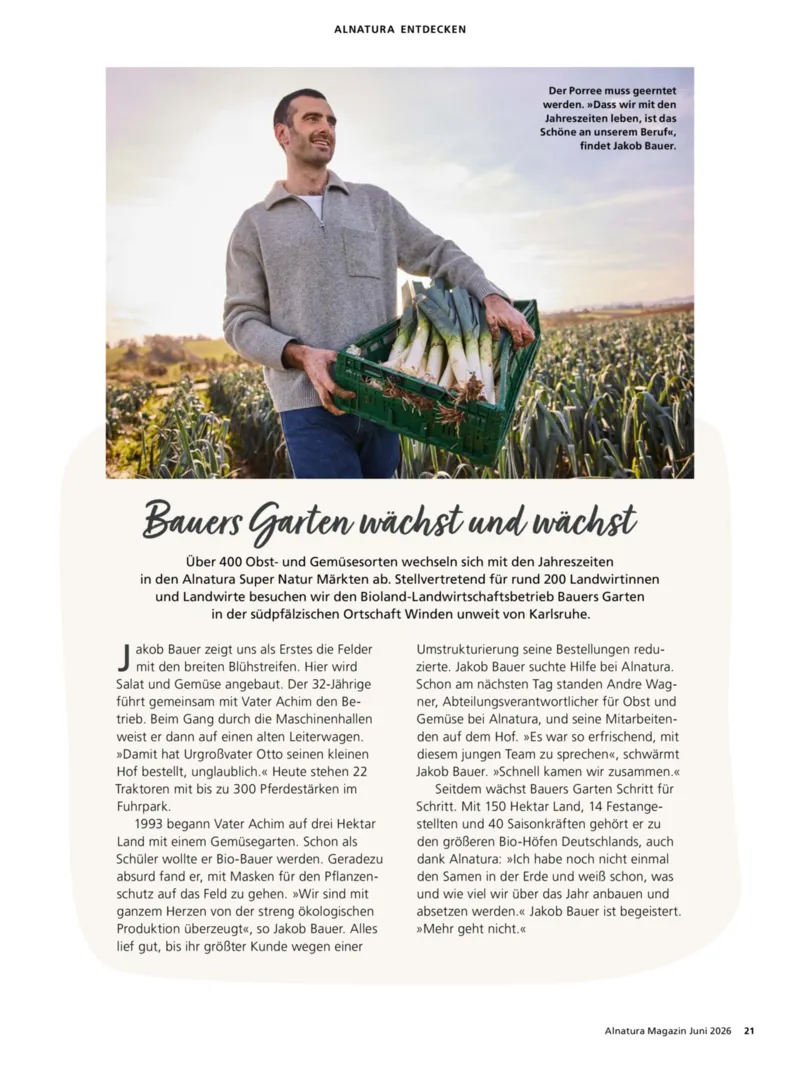 Alnatura Prospekt vom 01.06.2026, Seite 21