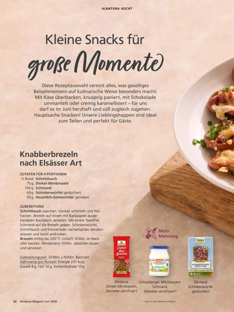 Alnatura Prospekt vom 01.06.2026, Seite 22