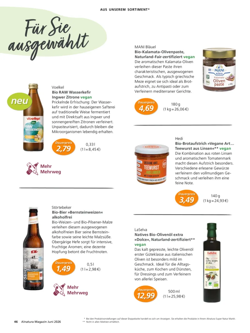 Alnatura Prospekt vom 01.06.2026, Seite 50