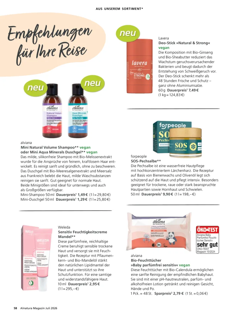Alnatura Prospekt vom 01.07.2026, Seite 62