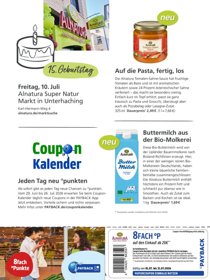 Alnatura Prospekt vom 01.07.2026, Seite 7
