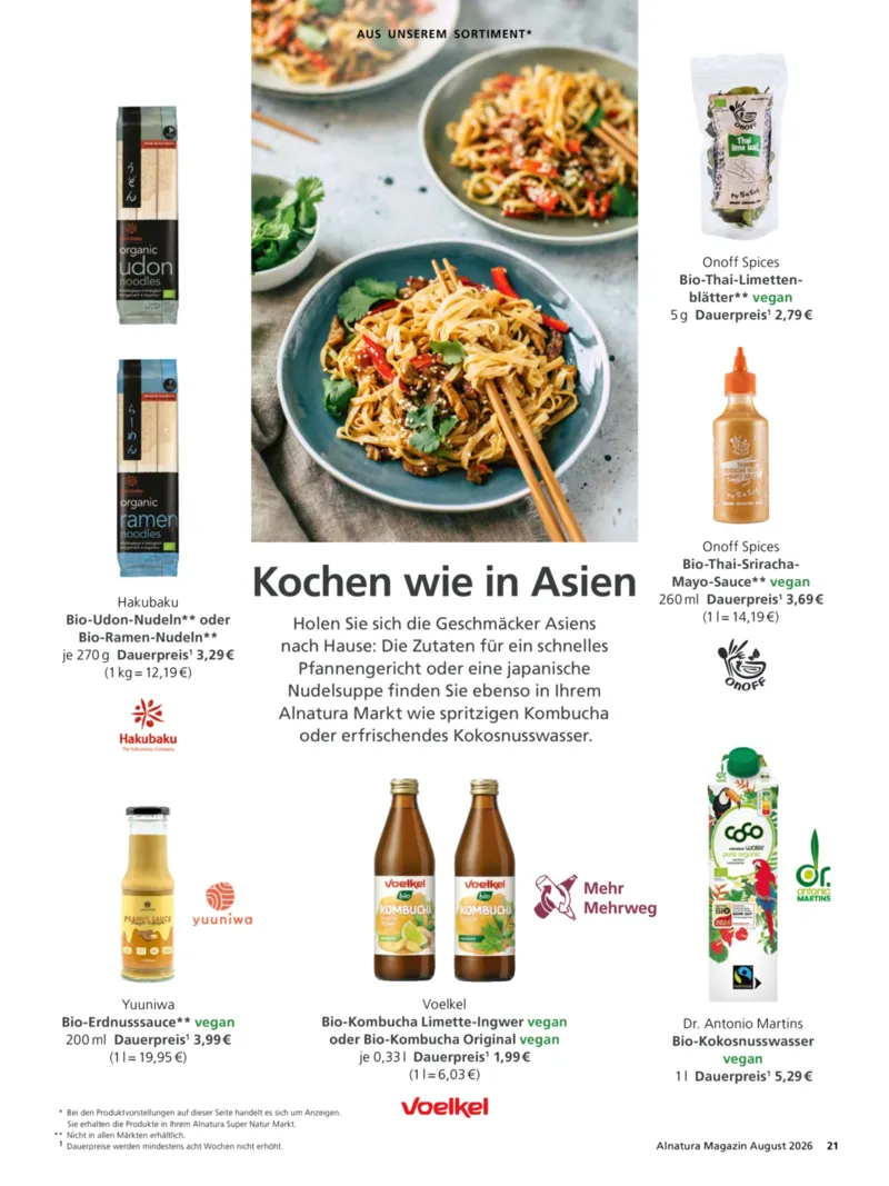 Alnatura Prospekt vom 01.08.2026, Seite 25