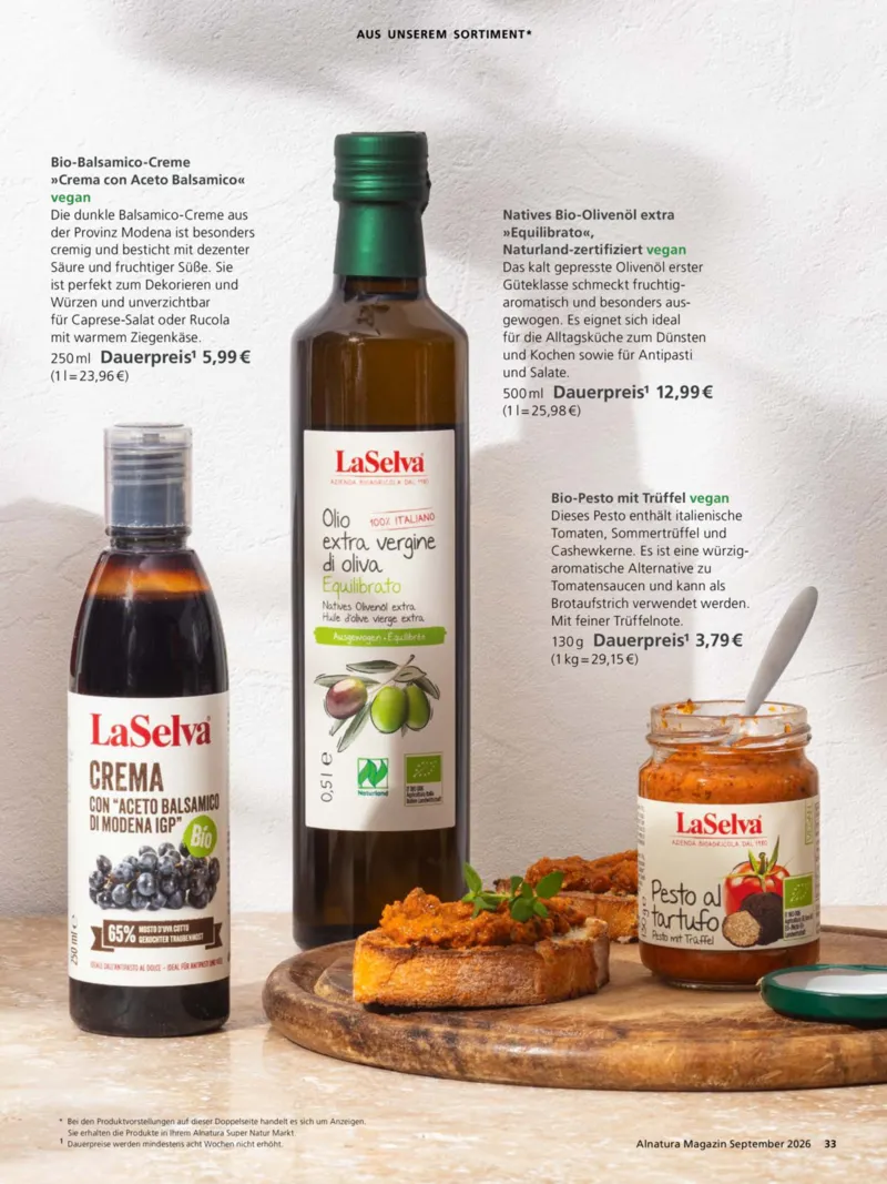 Alnatura Prospekt vom 01.09.2026, Seite 33