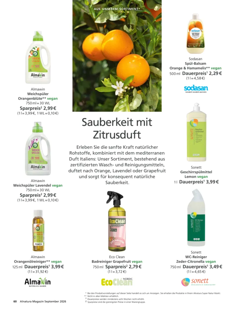 Alnatura Prospekt vom 01.09.2026, Seite 60