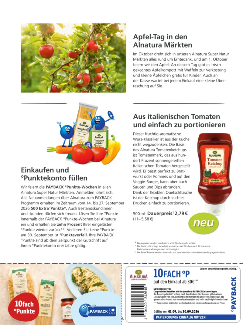 Alnatura Prospekt vom 01.09.2026, Seite 7