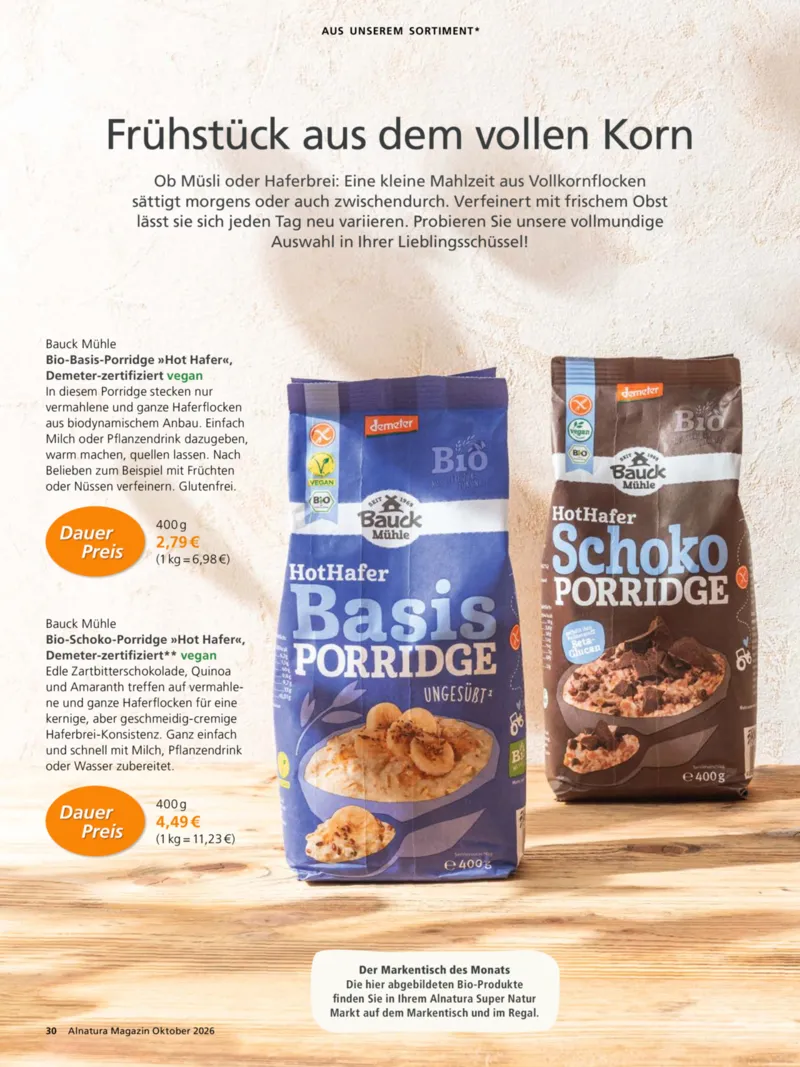 Alnatura Prospekt vom 01.10.2026, Seite 30