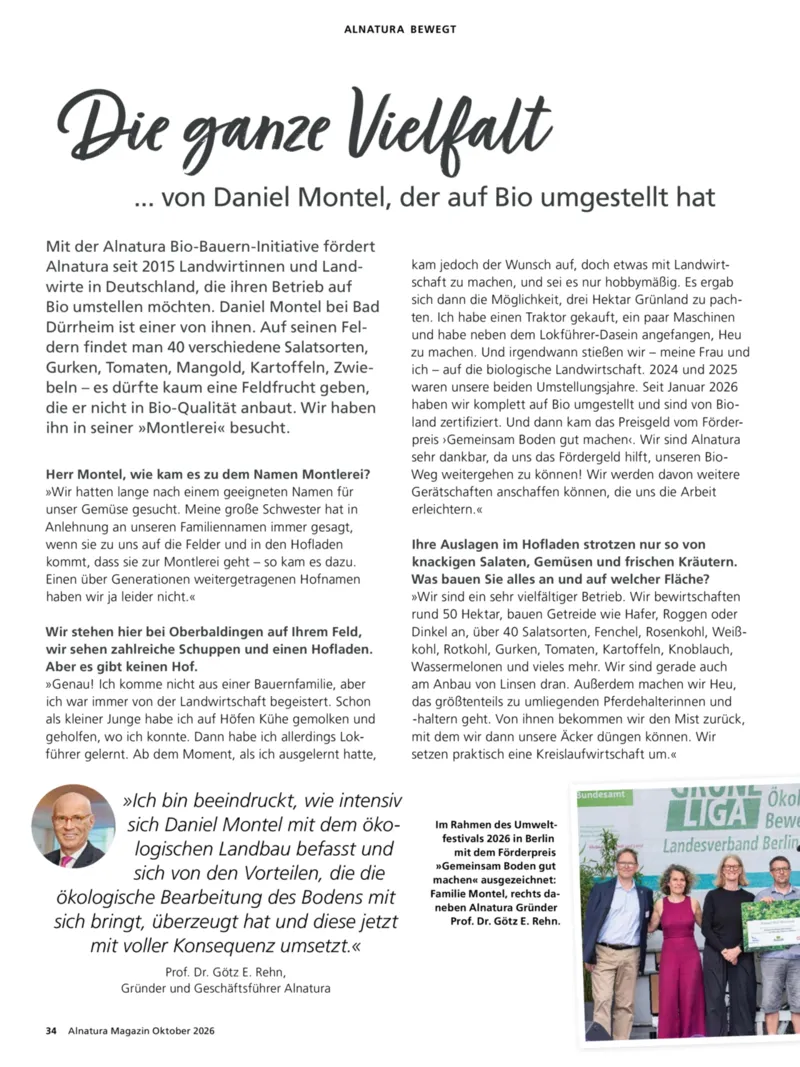 Alnatura Prospekt vom 01.10.2026, Seite 34