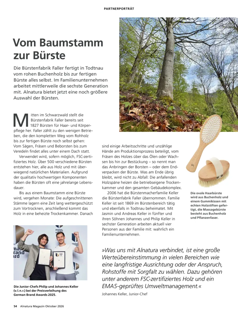 Alnatura Prospekt vom 01.10.2026, Seite 54