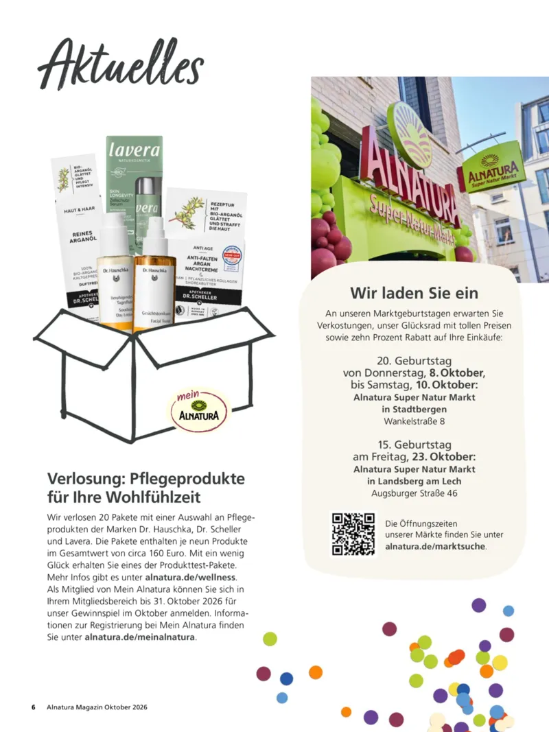 Alnatura Prospekt vom 01.10.2026, Seite 6