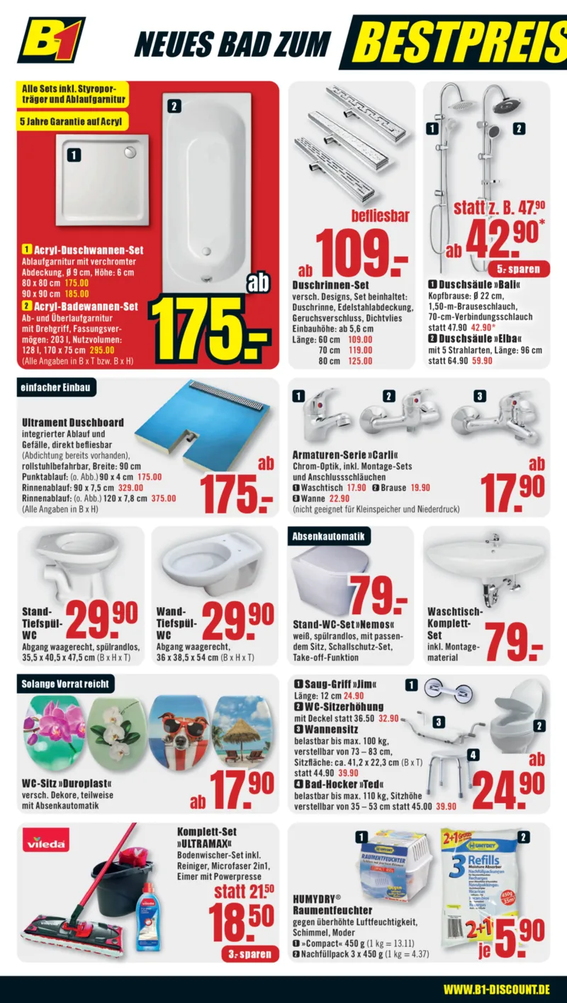 B1 Discount Prospekt vom 09.11.2024, Seite 2